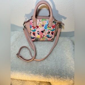 DISNEY| Pink Princess Purse| Faux Leather Small